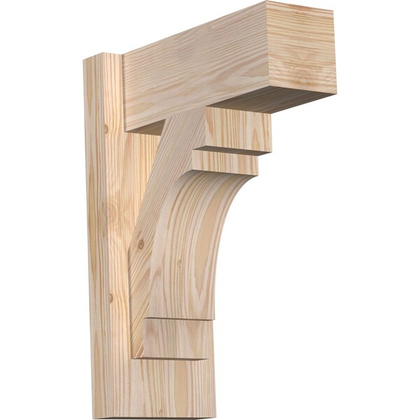 Ekena Millwork Merced Block Smooth Outlooker, Douglas Fir, 5 1/2"W x 12"D x 16"H OUT06X12X16MRC05SDF - main